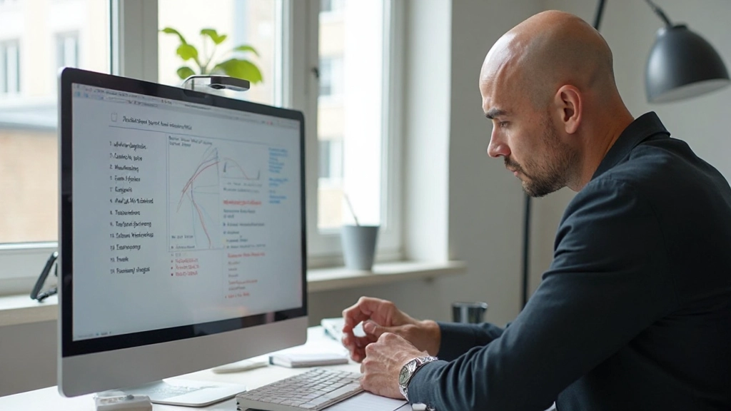 Человек разбивает большую цель на части, визуализирует шаги проекта